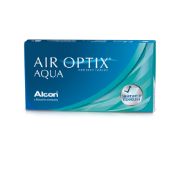 عدسات لاصقة AIR OPTIX شهرية -6 عدسات في العلبة