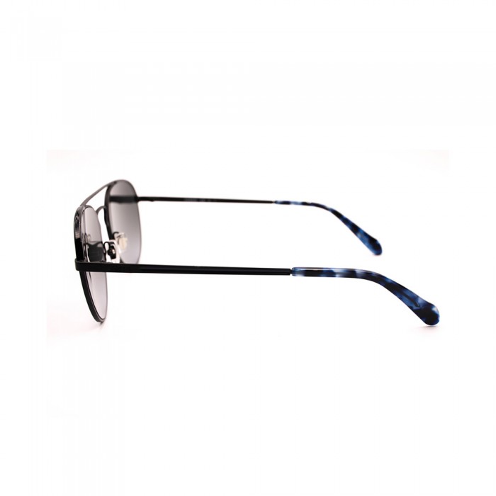 نظارة شمسية,ماركة FOSSIL, موديل FOS2105/G/S,للجنسين,مستدير,إطار اسود, عدسات اسود,خليط معدني