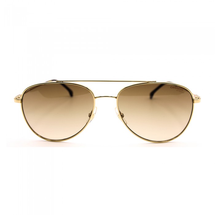 نظارة شمسية,ماركة CARRERA, موديل 187/S,للجنسين,افييتور,إطار ذهبي, عدسات بني,خليط معدني