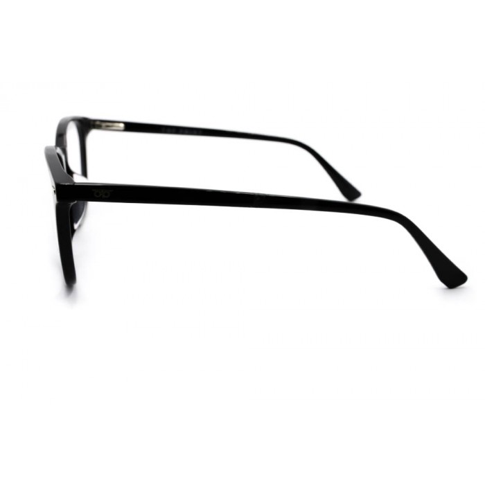 نظارة طبية ,ماركة TOP POINT, موديل 15057-C1,للجنسين,مستدير,إطار اسود, عدسات الشفاف,بلاستيك