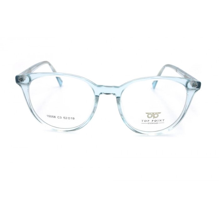نظارة طبية ,ماركة TOP POINT, موديل 15058-C3,للنساء,وايفير,إطار شفاف, عدسات الشفاف,خليط معدني