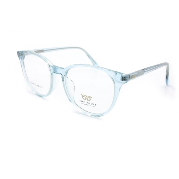 نظارة طبية ,ماركة TOP POINT, موديل 15058-C3,للنساء,وايفير,إطار شفاف, عدسات الشفاف,خليط معدني