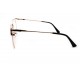 نظارة طبية ,ماركة TOP POINT, موديل 23183-C1,للنساء,سداسي الاضلاع,إطار ذهبي, عدسات الشفاف,خليط معدني