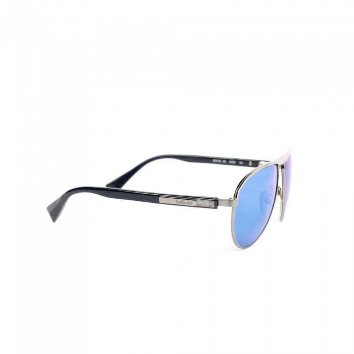 نظارة شمسية,ماركة BALDININI, موديل 1402-202,للجنسين,افييتور,إطار رمادي, عدسات الازرق,متعددة