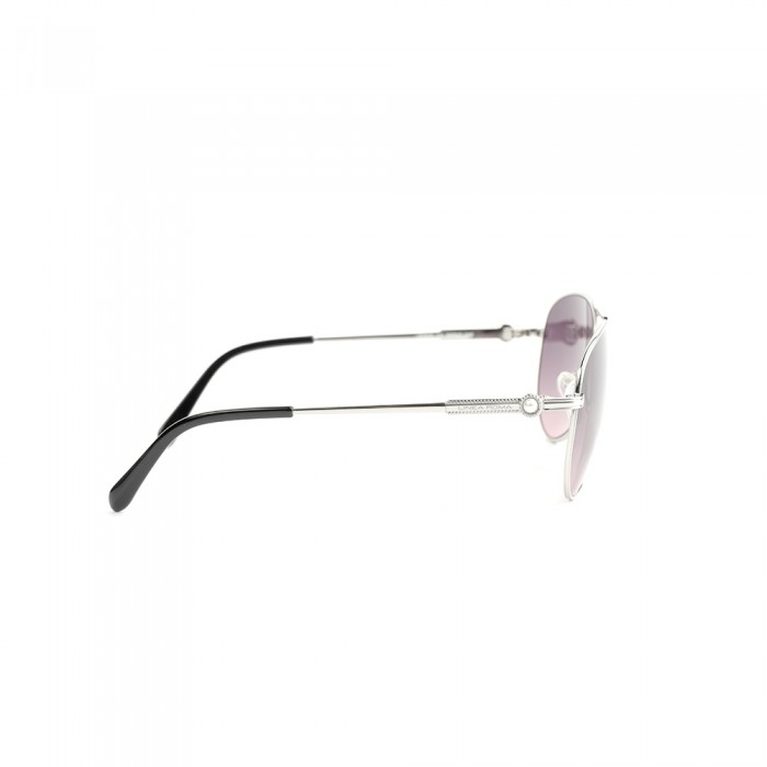 نظارة شمسية,ماركة LINEA ROMA , موديل 3573-c4,للنساء,افييتور,إطار فضي, عدسات بني,خليط معدني