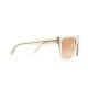 نظارة شمسية,ماركة LINEA ROMA , موديل 3597-c2,للنساء,كبير جدا,إطار شفاف, عدسات بني,خليط معدني