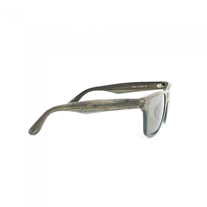 نظارة شمسية,ماركة LINEA ROMA , موديل 3561-c2,للجنسين,وايفير,إطار مزيج من الالوان, عدسات اسود,خشب