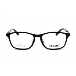  نظارة طبية ماركة سمارت موديل 107-C1 للجنسين - إطار بلاستيك أسود مستطيل