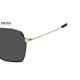 نظارة شمسية ماركة Hugo Boss 1533/S RHLIR .نسائية.اطار ذهبي .عدسات اسود. معدن .شكل مربع
