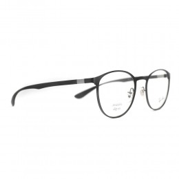 نظارة طبية ,ماركة RAYBAN ,موديل 6355,للجنسين,كبير جدا , لون اطار اسود ,عدسة شفاف,اسيتات