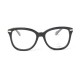 نظارة طبية ,ماركة CAVALLO BIANCO , موديل fr-012-01,للنساء,وايفير,إطار اسود, عدسات شفاف,متعددة