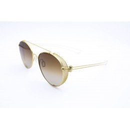 نظارة شمسية ماركة MOMO DESIGEN,موديل 530-C5 ,للجنسين ,اطار افييتور ذهبي عدسات بني ,اطار معدني ,ضد الشمس