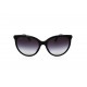 نظارة شمسية ، ماركةBVLGARI ، موديل 8161B ، للنساء ، لون الإطار أسود ، إطار على شكل فراشة ، مواد بلاستيكية ، نوع العدسة حماية من الأشعة فوق البنفسجية ، لون العدسة أسود