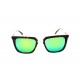 نظارة شمس ، ماركة CAVALLO BIANCO ، موديل 506 ، نسائي ، لون الإطار بني ، شكل الإطار مربع ، الخامات مزيج معدني ، نوع العدسة معكوسة ، لون العدسة أخضر
