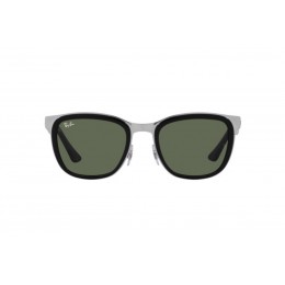 نظارات شمسية RAY-BAN CLYDE RB 3709 003/71 .للجنسين .اطار اسود ورمادي. عدسات أخضر غامق .معدن 