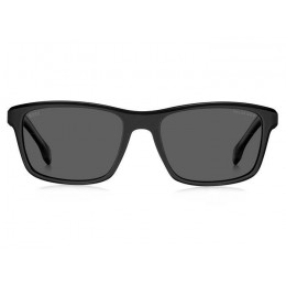 نظارة شمسية ماركة Hugo Boss BOSS 1374/S-003  .رجالية .لون الاطار  اسود .عدسات اسود. اسيتات .شكل مربع
