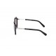 سواروفسكي نظارة شمسية 56 ملم مربعة للسيدات - أسود