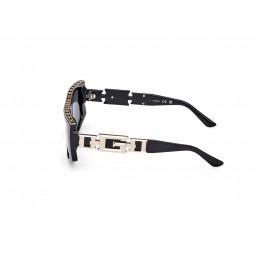 جيس GU7914 01A نظارة شمسية نسائية لون أسود مقاس 58