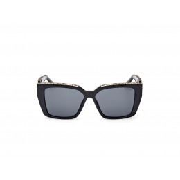 جيس GU7915 01A نظارة شمسية نسائية لون أسود مقاس 55