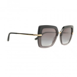 نظارة شمسية,ماركة Dolce &Gabbana ,موديل 4373,للنساء,مربع , لون اطار اسود ,عدسة اسود,خليط معدني