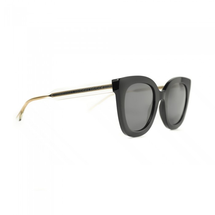 نظارة شمسية,ماركة Gucci ,موديل 564S,للنساء,مربع , لون اطار مزيج من الالوان ,عدسة اسود,اسيتات