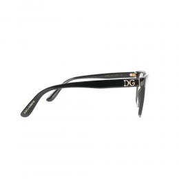 نظارة طبية ,ماركة Dolce &Gabbana ,موديل 3321,للنساء,عيون القط , لون اطار اسود ,عدسة شفاف,اسيتات