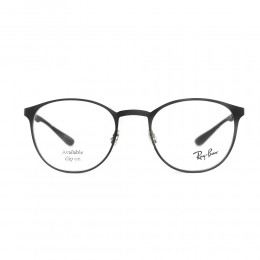 نظارة طبية ,ماركة RAYBAN ,موديل 6355,للجنسين,كبير جدا , لون اطار اسود ,عدسة شفاف,اسيتات