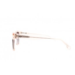 نظارات شمسية لوسيدا وايفير للجنسين موديل 4820 - إطار بني شفاف مع عدسات سوداء