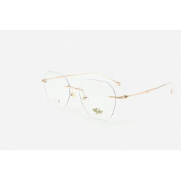 نظارات، لوسيدا فيستا TF70082-C1، للجنسين، لون الإطار بدون إطار، لون العدسة شفاف، أذرع من التيتانيوم، سداسية الشكل