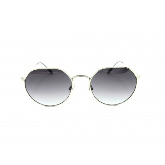 نظارة شمسية,ماركة Cavalo Bianco, موديل WX2266-C6,للجنسين,مستدير,إطار فضي, عدسات اسود,خليط معدني
