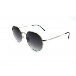 نظارة شمسية,ماركة Cavalo Bianco, موديل WX2266-C6,للجنسين,مستدير,إطار فضي, عدسات اسود,خليط معدني