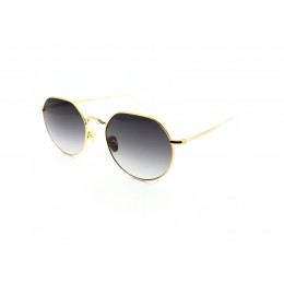 نظارة شمسية,ماركة Cavalo Bianco, موديل WX2266-C7,للجنسين,مستدير,إطار ذهبي, عدسات اسود,خليط معدني