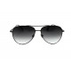 نظارة شمسية,ماركة Cavalo Bianco, موديل WX2250-C2,للجنسين,افييتور,إطار اسود, عدسات اسود,خليط معدني