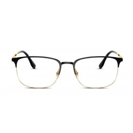 نظارة طبية ,ماركة Rayban, موديل 6509,للجنسين,مستدير,إطار فضي, عدسات شفاف,خليط معدني