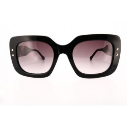 نظارة شمسية، لوسيدا فيستا 0186S-C1، للنساء، لون الإطار أسود، لون العدسة أسود، بلاستيك، مربع