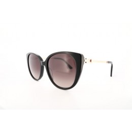 نظارة شمسية، لوسيدا فيستا BV8251-C1، للنساء، إطار أسود، عدسة سوداء، بلاستيك، دائرية