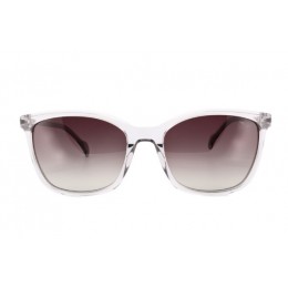 نظارة شمسية Lucida Vista وايفير. للجنسين.موديل 4828 لون C3 .رمادي شفاف .بلاستيك حقن.عدسات سوداء