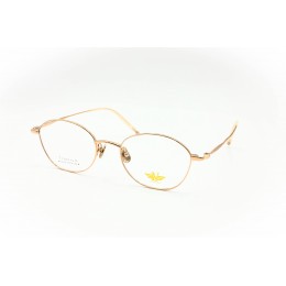  نظارات، لوسيدا فيستا A0510-C1، للنساء، إطار ذهبي، لون العدسة شفاف، تيتانيوم، بيضاوي