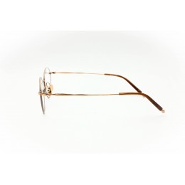 نظارات، لوسيدا فيستا A0510-C11، للنساء، لون الإطار بني، لون العدسة شفاف، تيتانيوم، دائرية