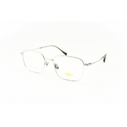 نظارات، لوسيدا فيستا A0504-C2، للجنسين، لون الإطار فضي، لون العدسة شفاف، تيتانيوم، مربع