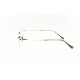 نظارات، لوسيدا فيستا A0504-C2، للجنسين، لون الإطار فضي، لون العدسة شفاف، تيتانيوم، مربع