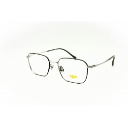 نظارات، لوسيدا فيستا A0504-C38، للجنسين، لون الإطار رمادي، لون العدسة شفاف، تيتانيوم، مربع