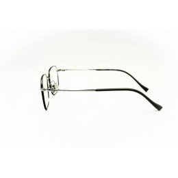 نظارات، لوسيدا فيستا A0504-C38، للجنسين، لون الإطار رمادي، لون العدسة شفاف، تيتانيوم، مربع