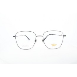 نظارات، لوسيدا فيستا A0530-C3، للجنسين، لون الإطار أسود، لون العدسة شفاف، تيتانيوم، مربع