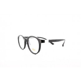 نظارات، لوسيدا فيستا 11520-C2، للأطفال، لون الإطار أسود، لون العدسة شفاف، بلاستيك، دائري