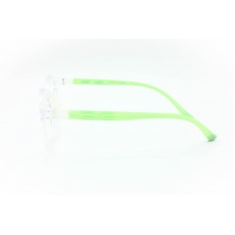 نظارات، LUCIDA VISTA 11520-C9، للأطفال، لون الإطار شفاف، لون العدسة شفاف، بلاستيك، دائري