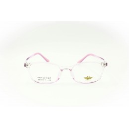 نظارات، لوسيدا فيستا MX211-C209، للأطفال، لون الإطار وردي شفاف، لون العدسة شفاف، بلاستيك، مستطيل
