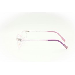نظارات، لوسيدا فيستا MX211-C209، للأطفال، لون الإطار وردي شفاف، لون العدسة شفاف، بلاستيك، مستطيل