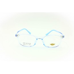 نظارات، LUCIDA VISTA MX211-C212، للأطفال، لون الإطار أزرق شفاف، لون العدسة شفاف، بلاستيك، مستطيل