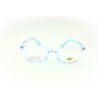 نظارات، LUCIDA VISTA MX211-C212، للأطفال، لون الإطار أزرق شفاف، لون العدسة شفاف، بلاستيك، مستطيل